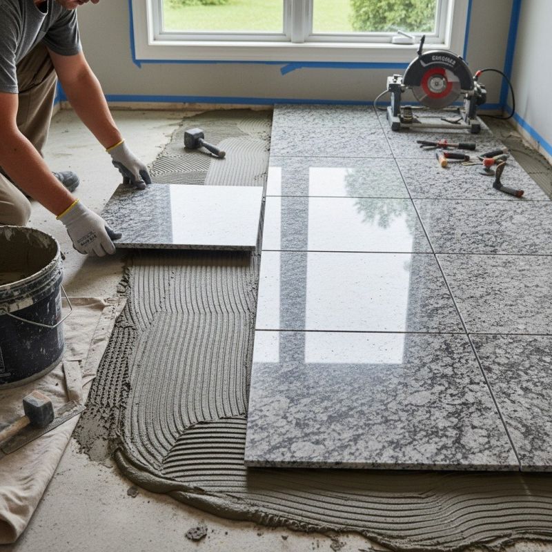 Local Granite Installation Service pros at work